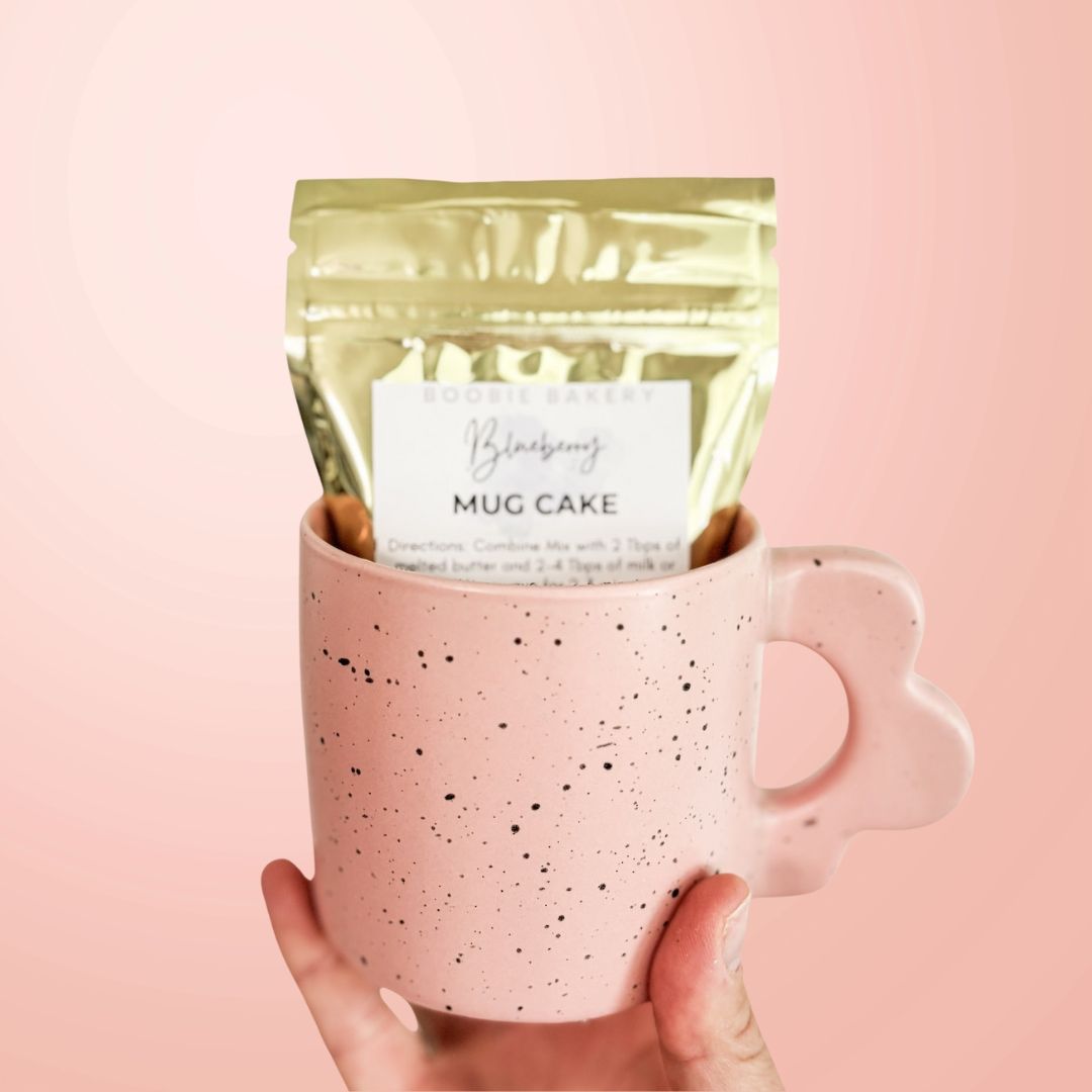 Lactation Boosting Mug Cakes Butterscotch (contains soy) / 5 Count