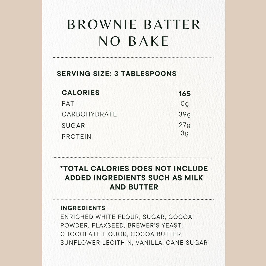 Lactation No-Bake Mixes