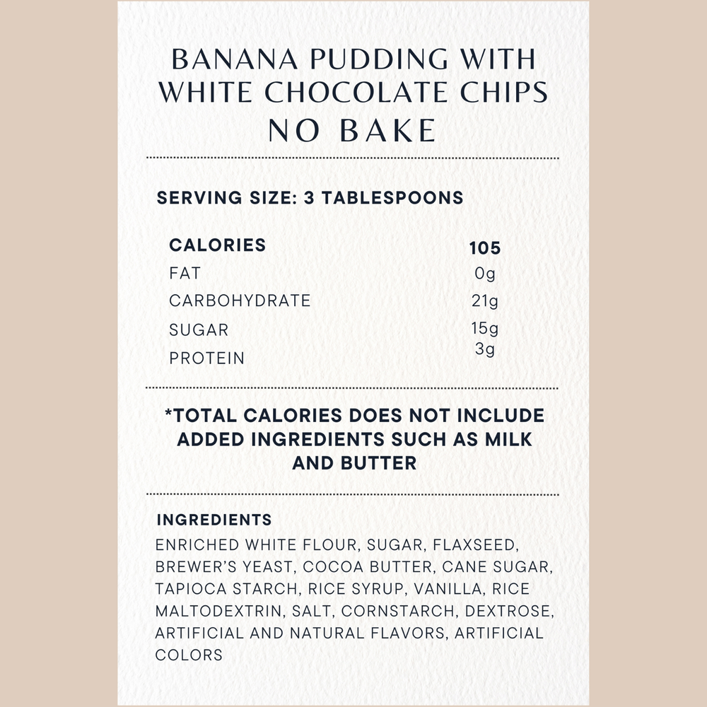 Lactation No-Bake Mixes