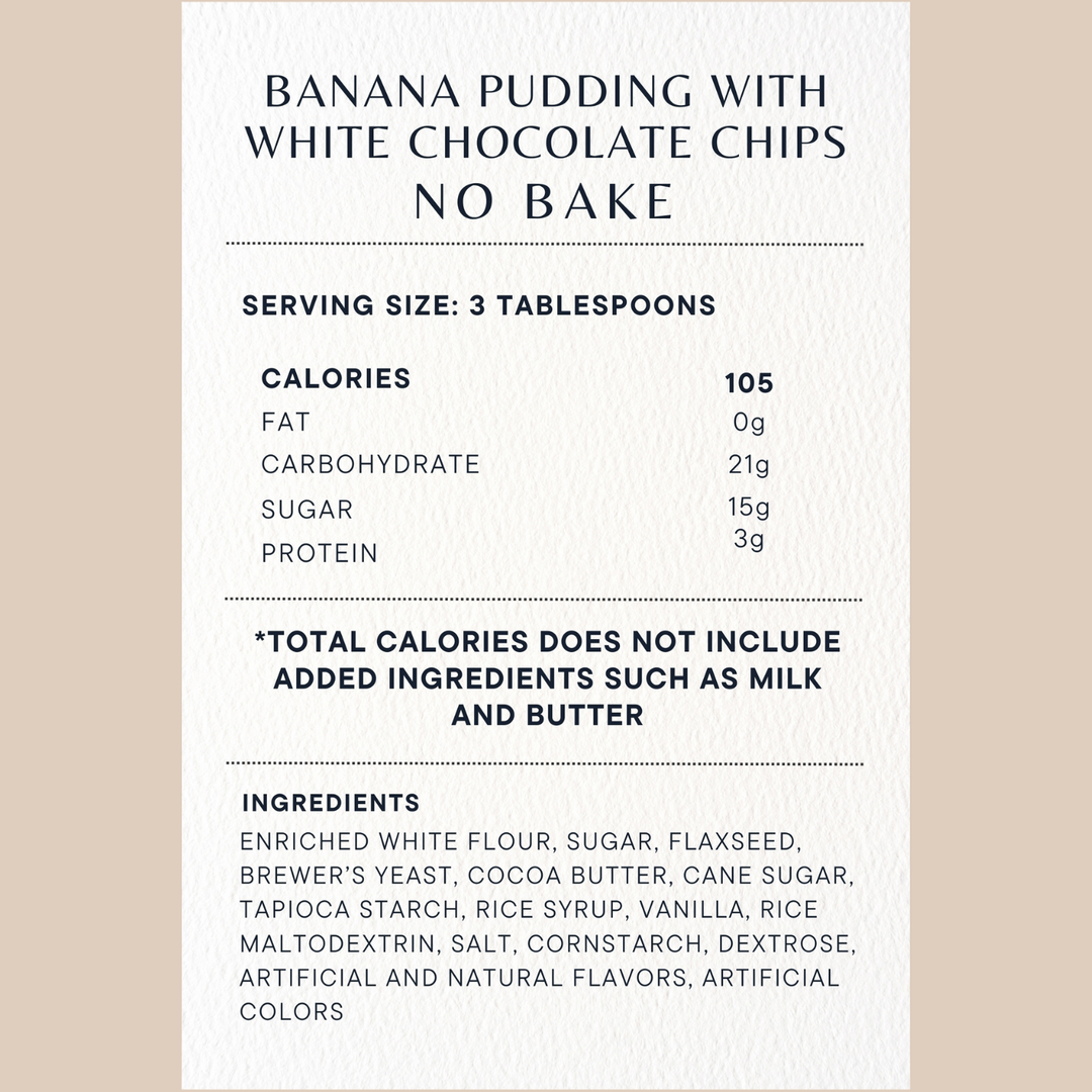 Lactation No-Bake Mixes