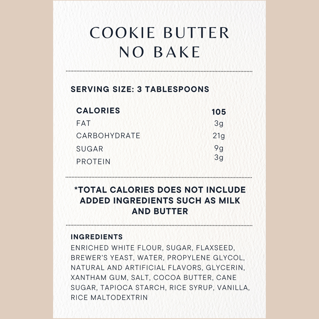 Lactation No-Bake Mixes