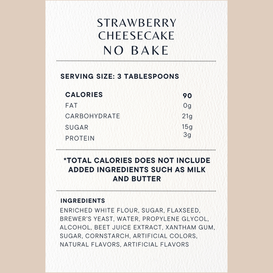 Lactation No-Bake Mixes