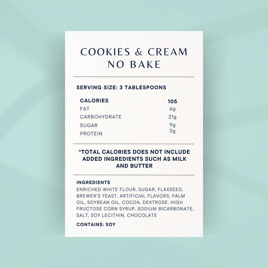 No Bake Mixes
