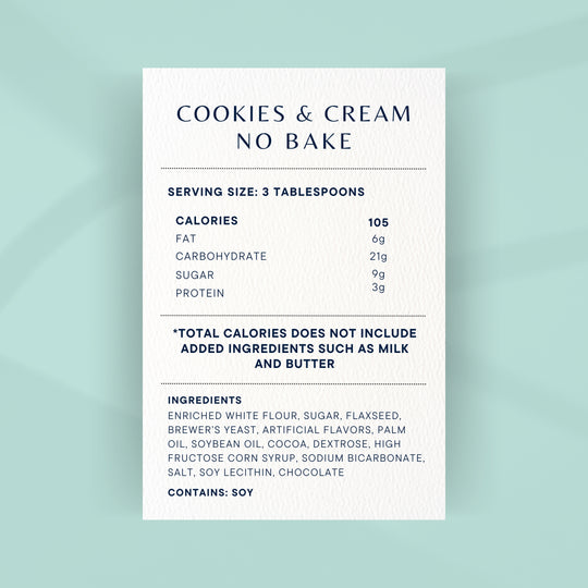 No Bake Mixes